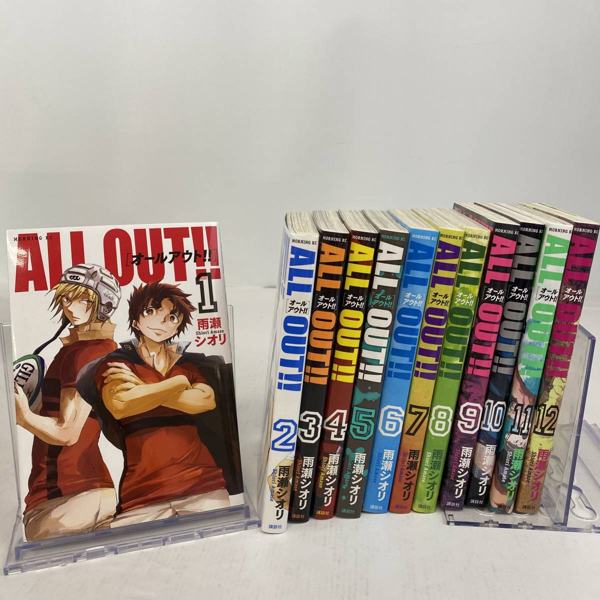 No 4057 コミック All Out オールアウト 1 12巻セット 雨瀬 シオリ 講談社 品 少年 売買されたオークション情報 Yahooの商品情報をアーカイブ公開 オークファン Aucfan Com