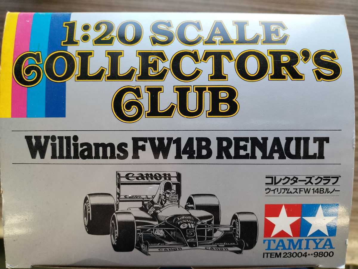 タミヤ 1/20 コレクターズクラブ ウイリアムズ ルノー FW14B FW14B 1