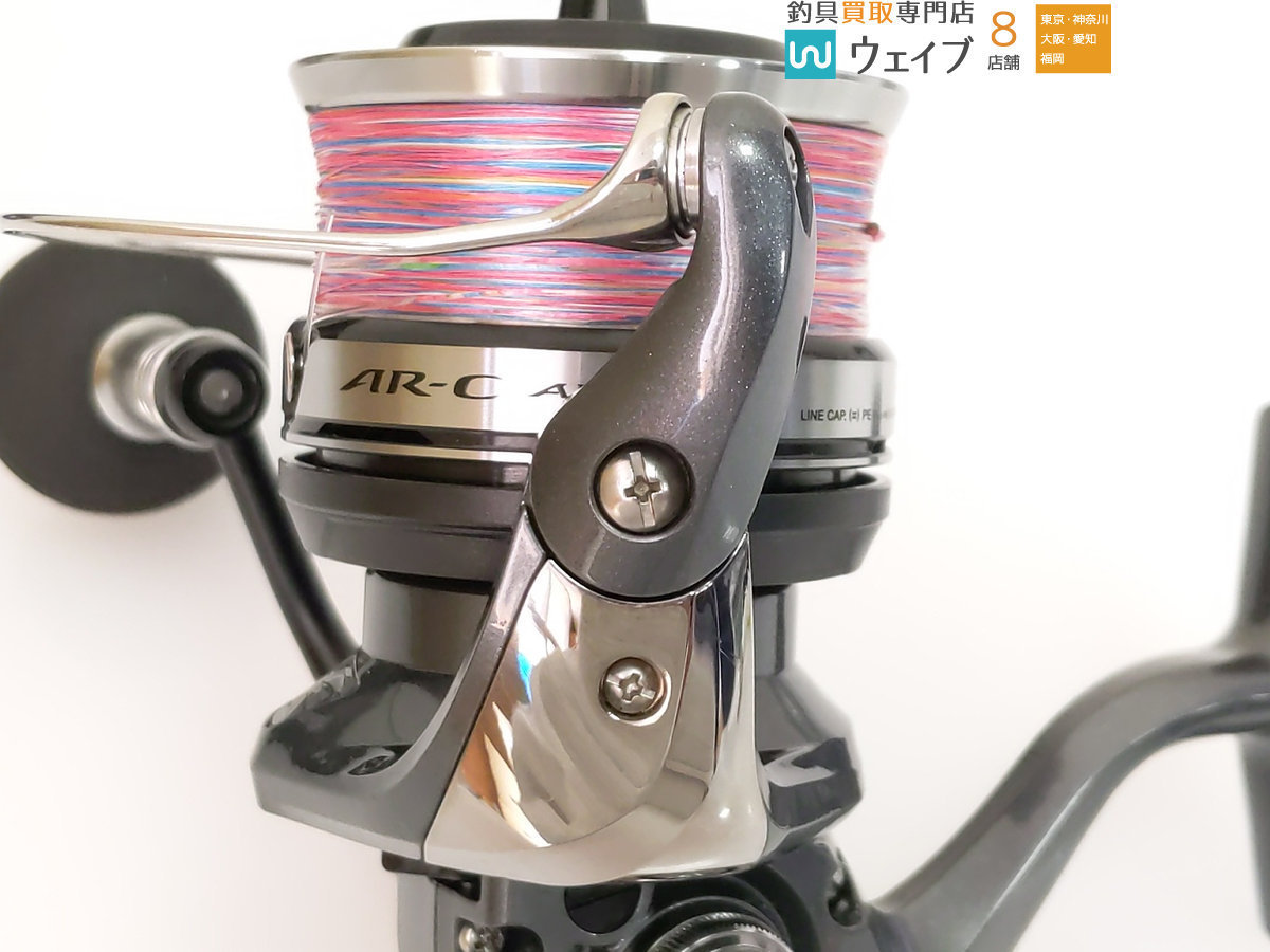 シマノ 13 AR-C エアロ CI4+ 4000 XG・夢屋 ハンドルノブ 良品