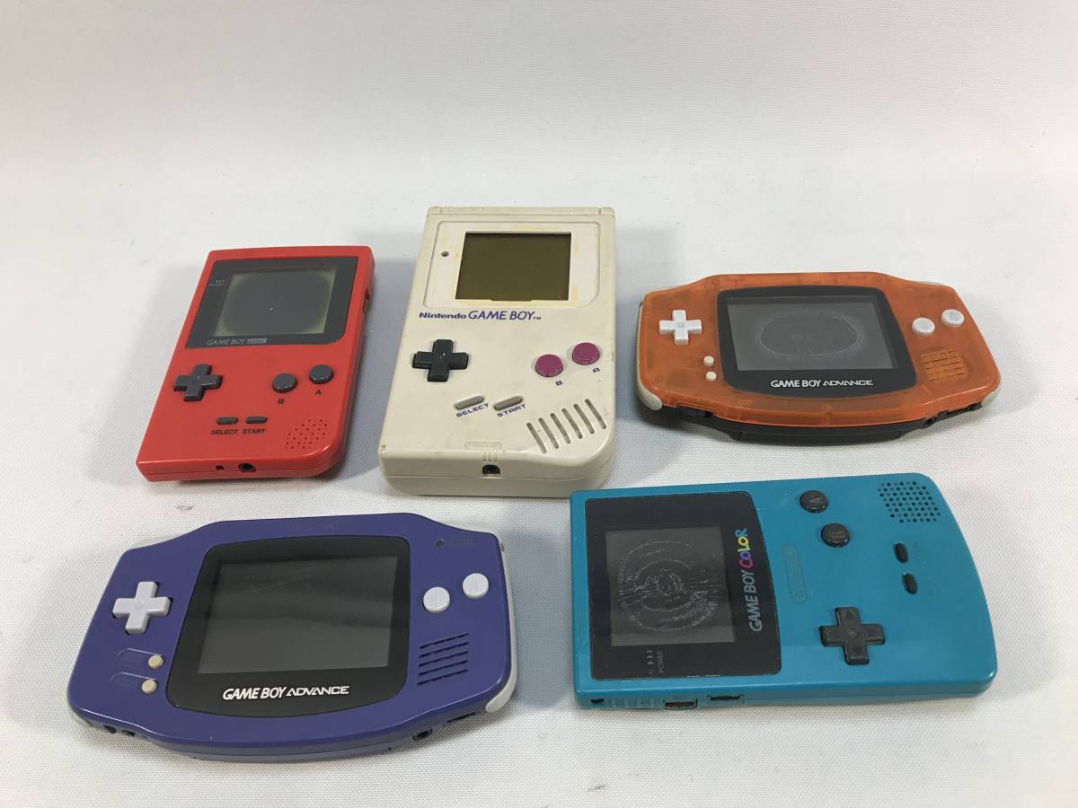 本体 まとめて ジャンク GBA GBポケット GBカラー アドバンス 