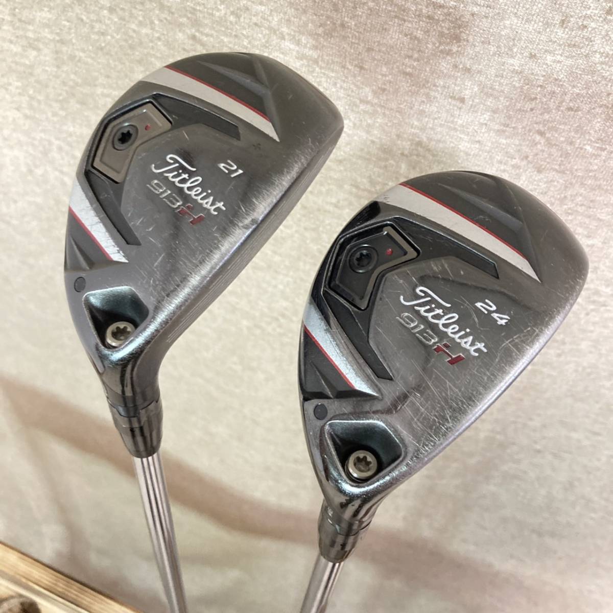 タイトリスト913H 21•24度 2本セット タイトリスト 913H