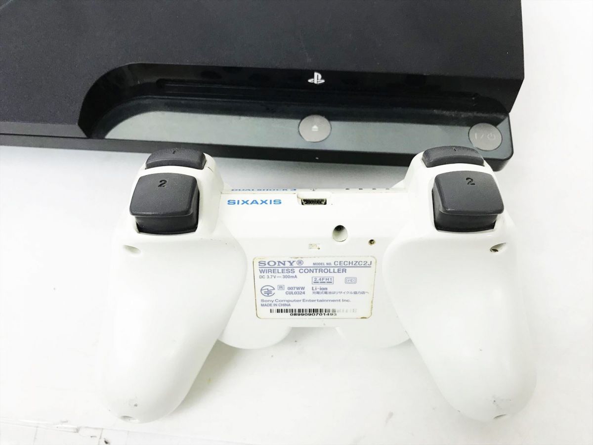 【1円】PS3 本体/コントローラー セット 120GB CECH-2000A SONY PlayStation3 未検品 プレステ3 DC09-464jy/F4