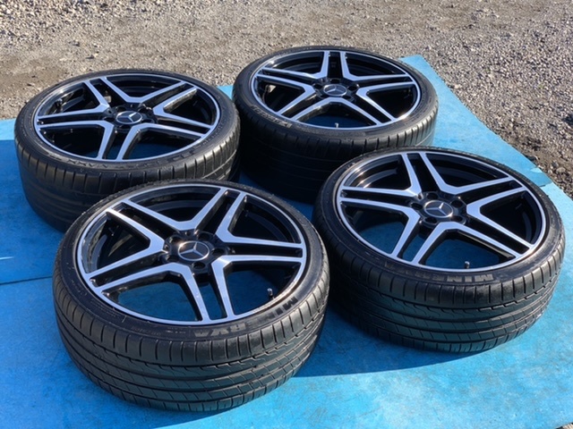 ホイール付タイヤ4本セット BENZ AMG タイプ 8.5J×19H2ET54 8J 