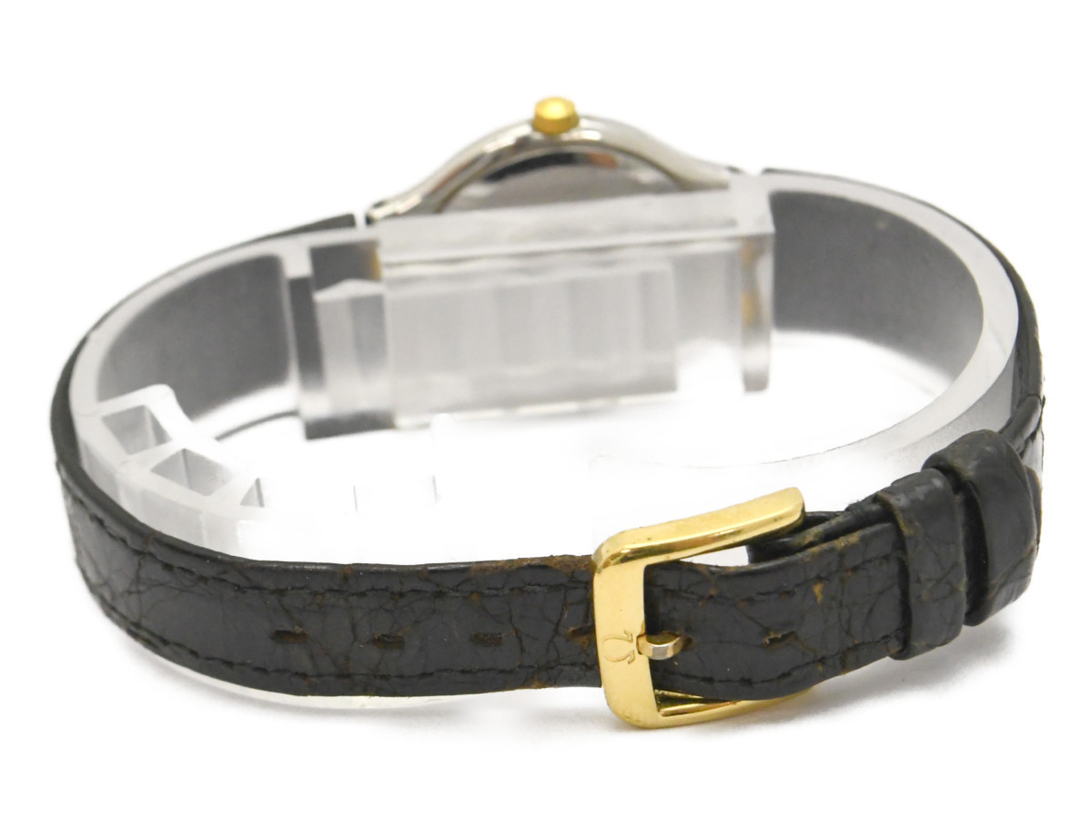 美品] 動作OK【OMEGA】オメガ DEVILLE デビル シンボル 750YG/K18