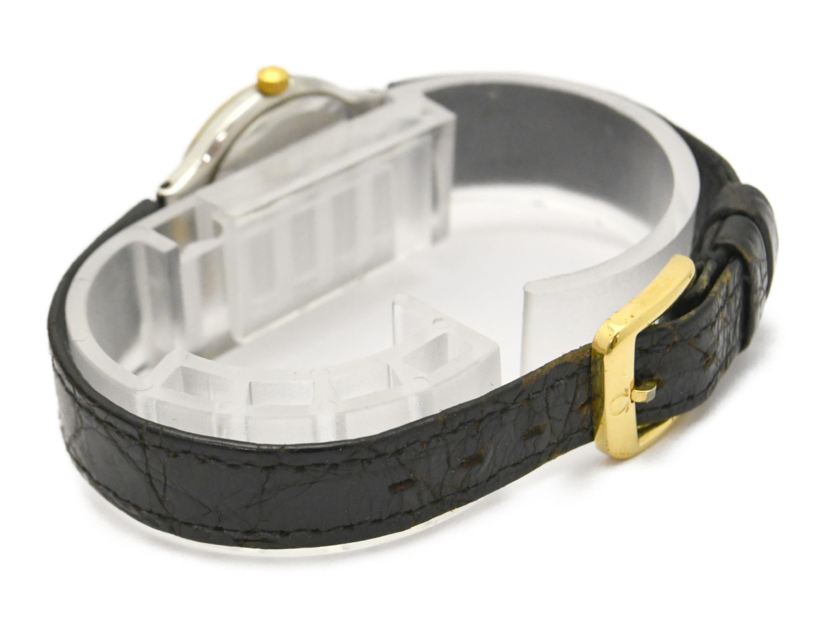 美品] 動作OK【OMEGA】オメガ DEVILLE デビル シンボル 750YG/K18