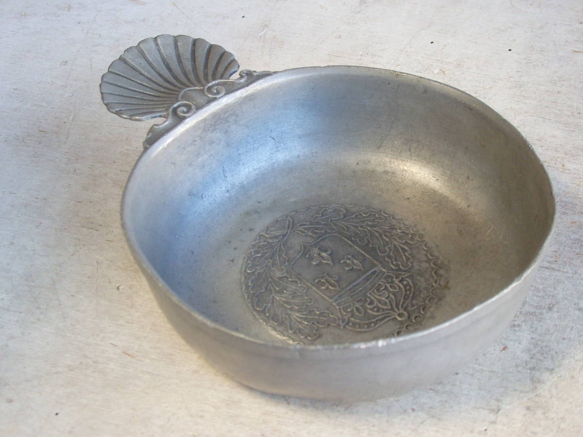 【限定セール，HOT】 ｃフランスアンティーク ピューター テイスティングカップ 皿 プレート シャビー トレー 小皿 ブロカント 刻印 FRANCE ビンテージ(雑貨)｜売買されたオークション情報、yahooの商品情報をアー その他