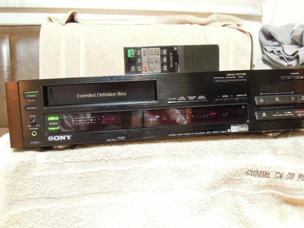 SONY EDベータ EDV5000 動作美品 【公式通販】
