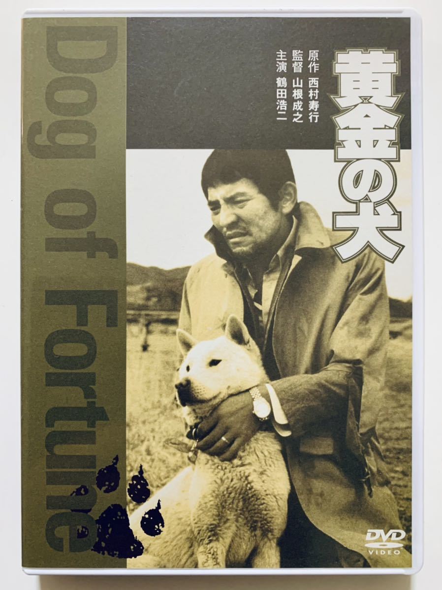 セル版 黄金の犬 DVD 監督：山根成之 128分 cast：鶴田浩二/島田陽子