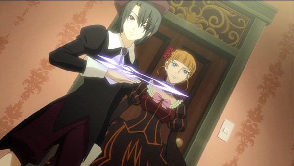 うみねこのなく頃に Umineko 11話 アニメ素材 闘う嘉音 かのん とベアトリーチェ ひぐらしのなく頃に 竜騎士07 あ行 売買されたオークション情報 Yahooの商品情報をアーカイブ公開 オークファン Aucfan Com