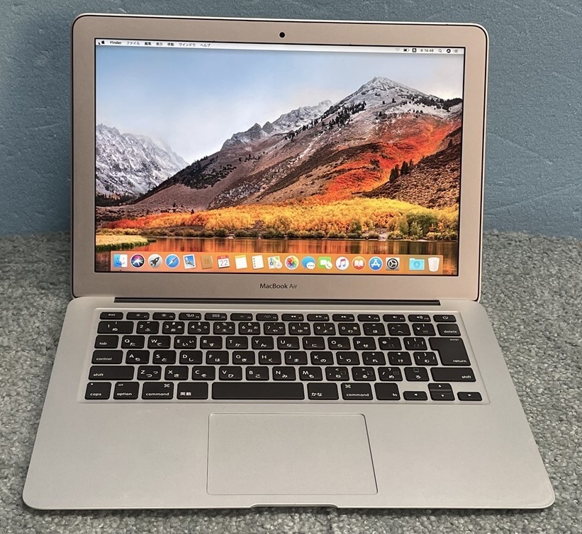 高品質，人気 64 MacBook Air 13インチ 2017 A1466 Core i5 1.8GHz/SSD128GB/High Sierra 10.13.6(MacBook Air)｜売買されたオークション情報、yahooの商品情報をアーカイブ公開 - オークファン MacBook Air