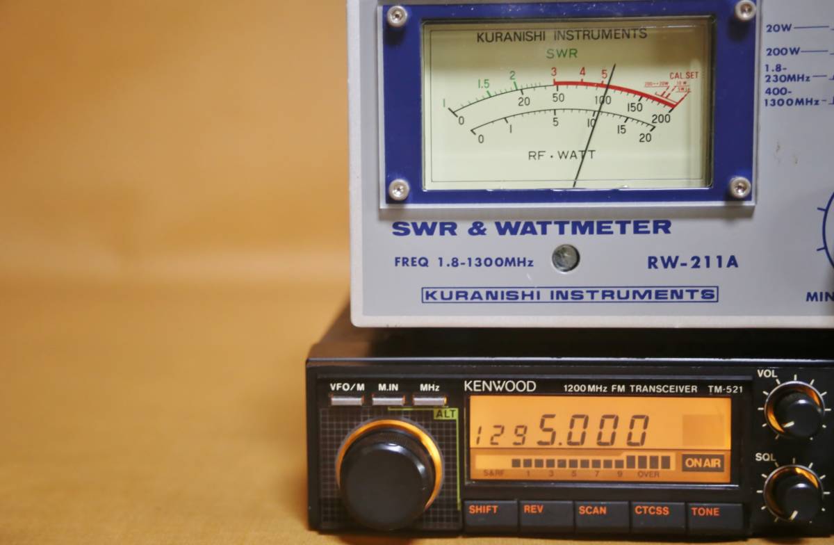 ケンウッド製　TM-521 1200Mhz 10 / 1 w　動作・中古無線機 KENWOOD TM-521 1200MHz 10W Transceiver USED | eBay UK KENWOOD TM
