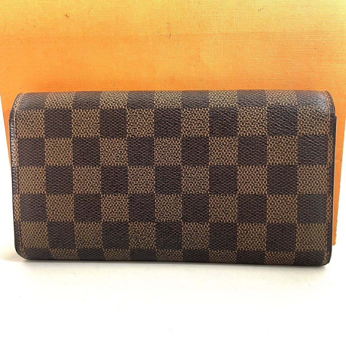 ☆美品☆ルイヴィトンLouis Vuitton ダミエ ポルトフォイユ サラ 