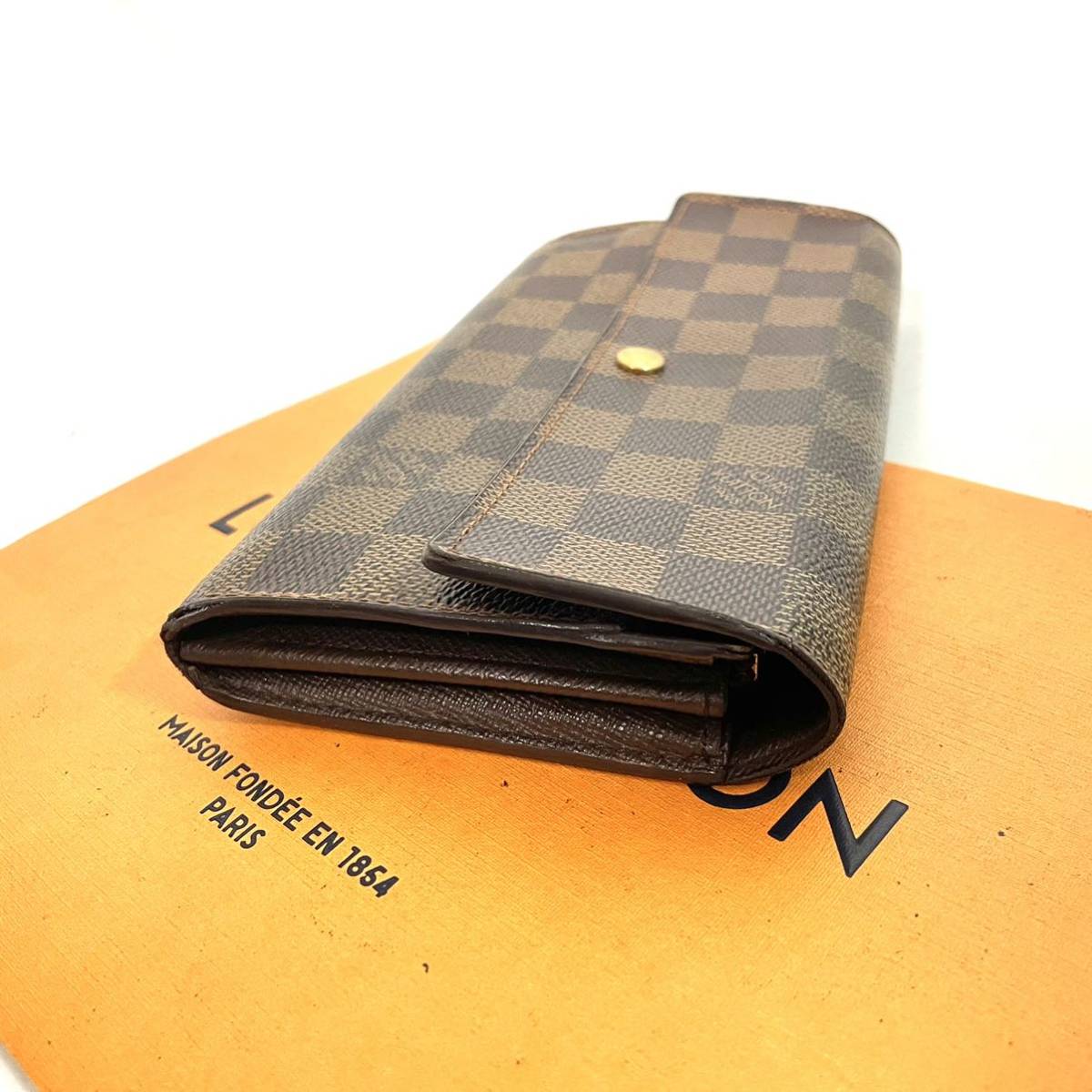 ☆美品☆ルイヴィトンLouis Vuitton ダミエ ポルトフォイユ サラ 