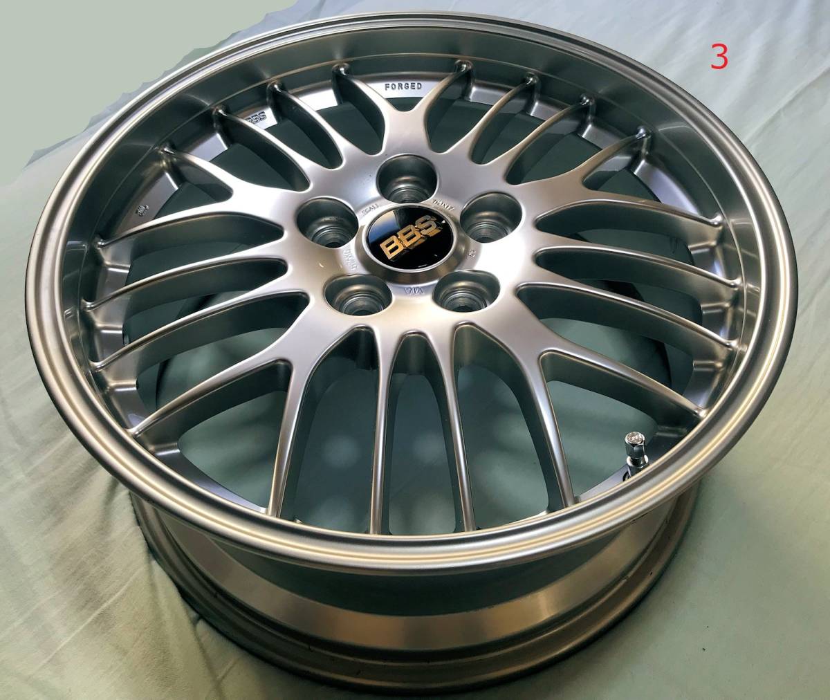 軽量17インチ鍛造 BBS RG-H RG411 1 7.5J-17 +40 PCD112 5