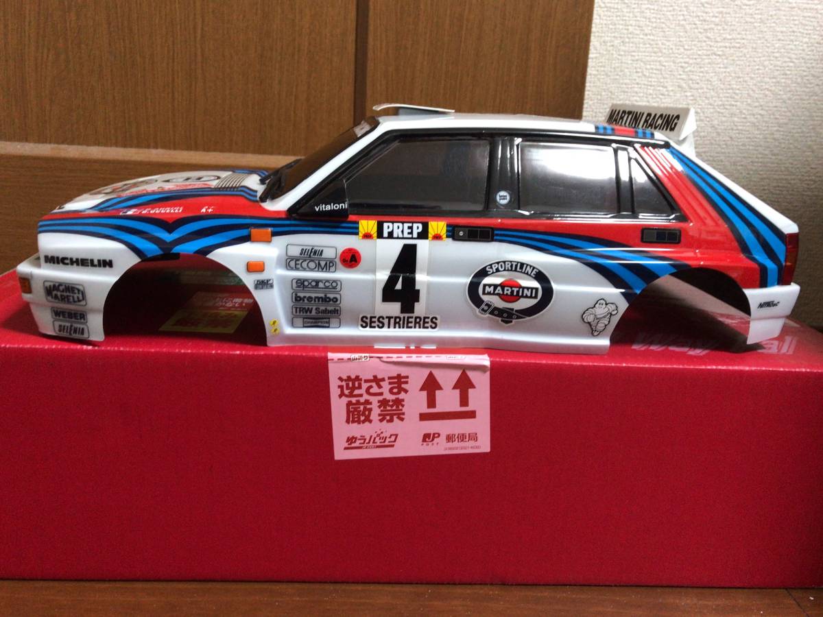 キラーボディ 1/10 ランチアデルタHFインテグラーレ 塗装済み完成  