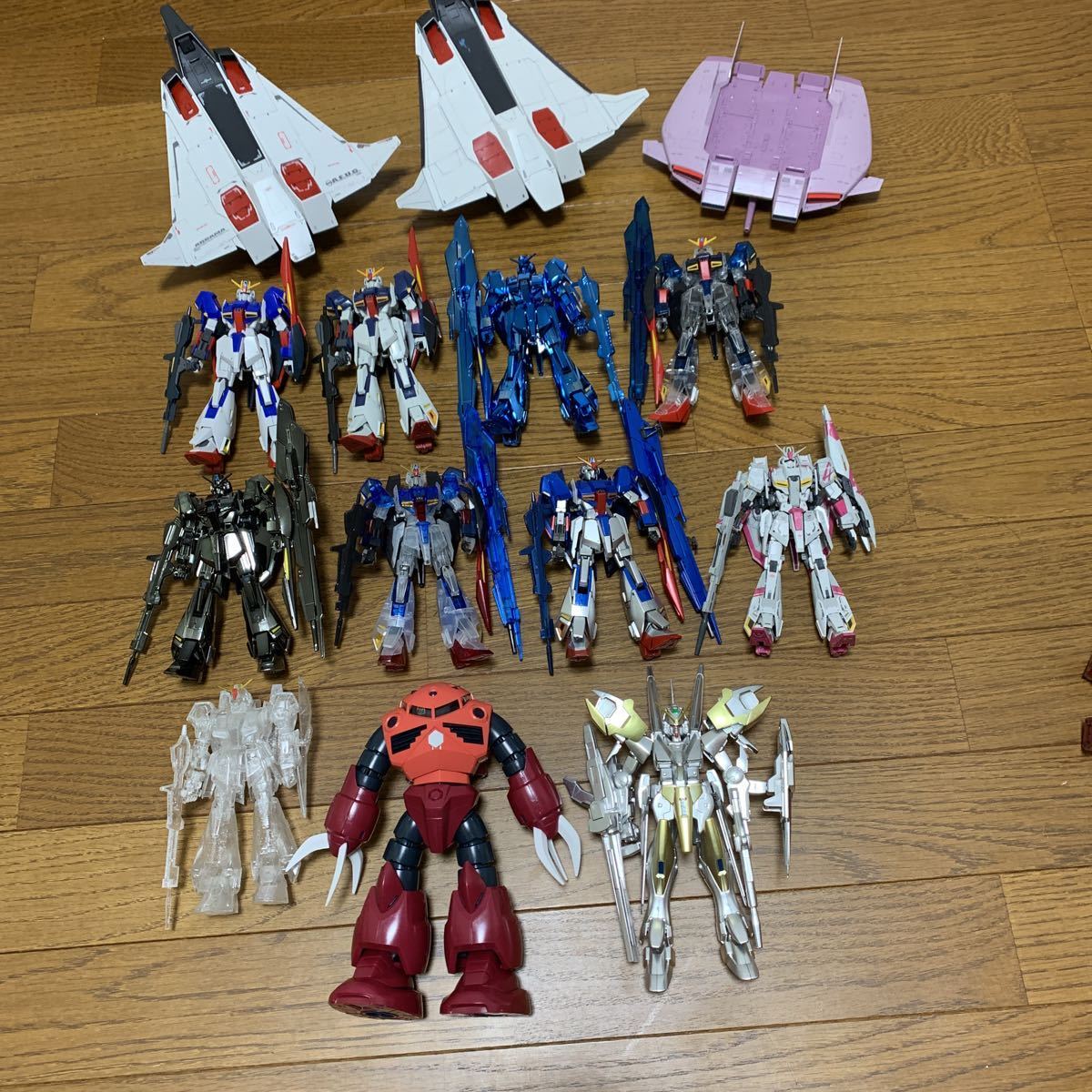 ♯15ガンダム Zガンダム 激レアセット メッキ 限定 プレバン クリア 