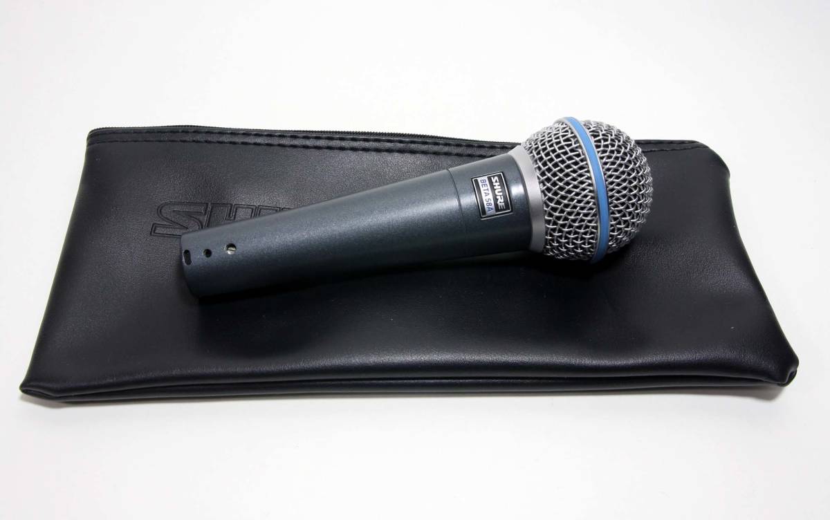 SHURE BETA 58A ダイナミックマイク - SHURE BETA 58A ダイナミック 