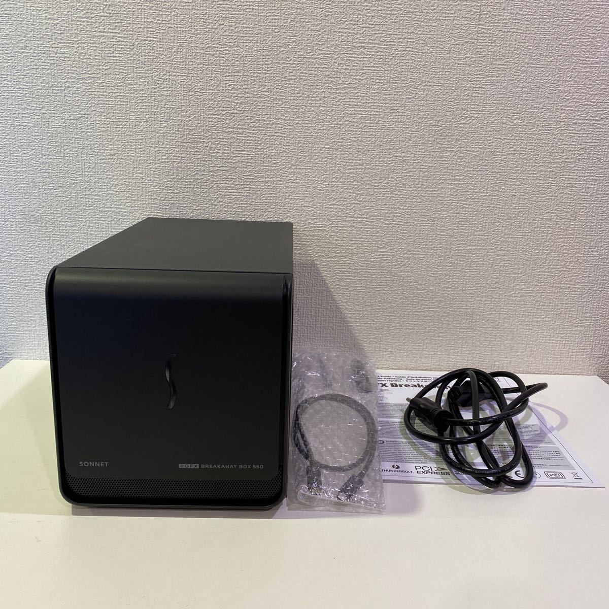 美品 完動品】SONNET ソネット eGFX Breakaway Box 550 eGPU拡張 