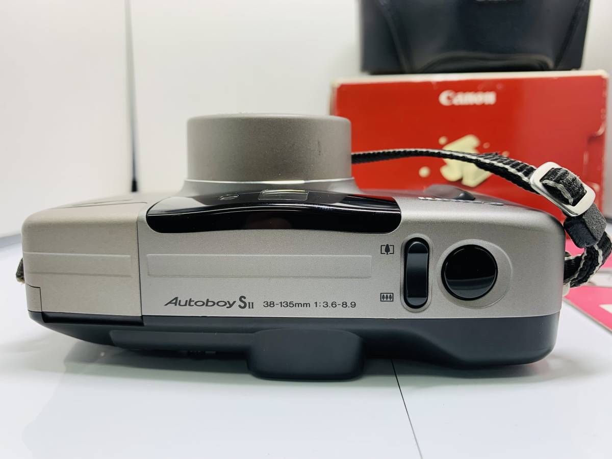実用動作品】Canon Autoboy SII38-135 1:3.6-8.9 SURE SHOT Z135