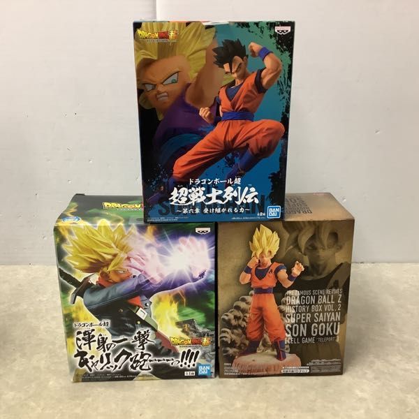 1円～ 未開封含 ドラゴンボール 超戦士列伝 等 孫悟飯、A賞 孫悟空