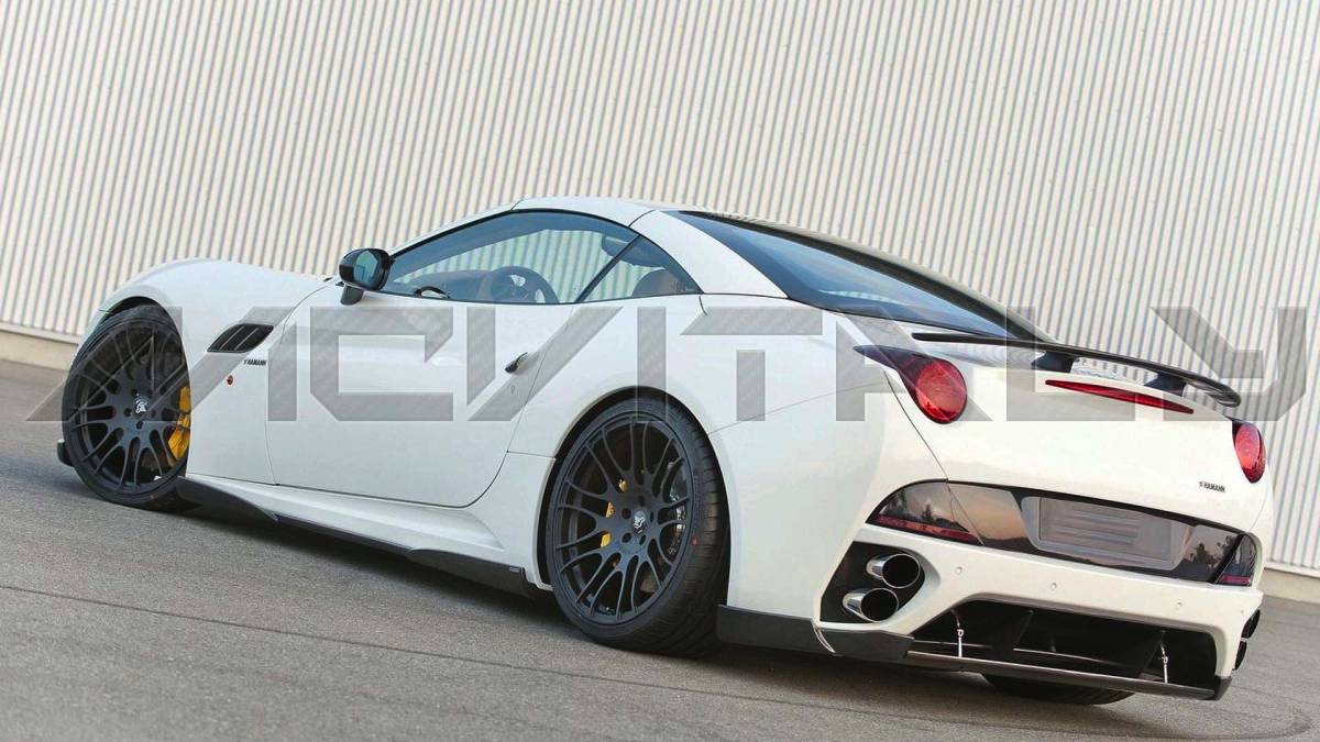 フェラーリカリフォルニアリアデフューザー 最安値・最高品質カーボンファイバー製Ferrariフェラーリ