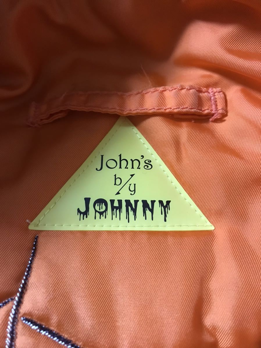 Mサイズ john's by johnny ma-1 ALPHA MA-1 ジョンズバイジョニー(M