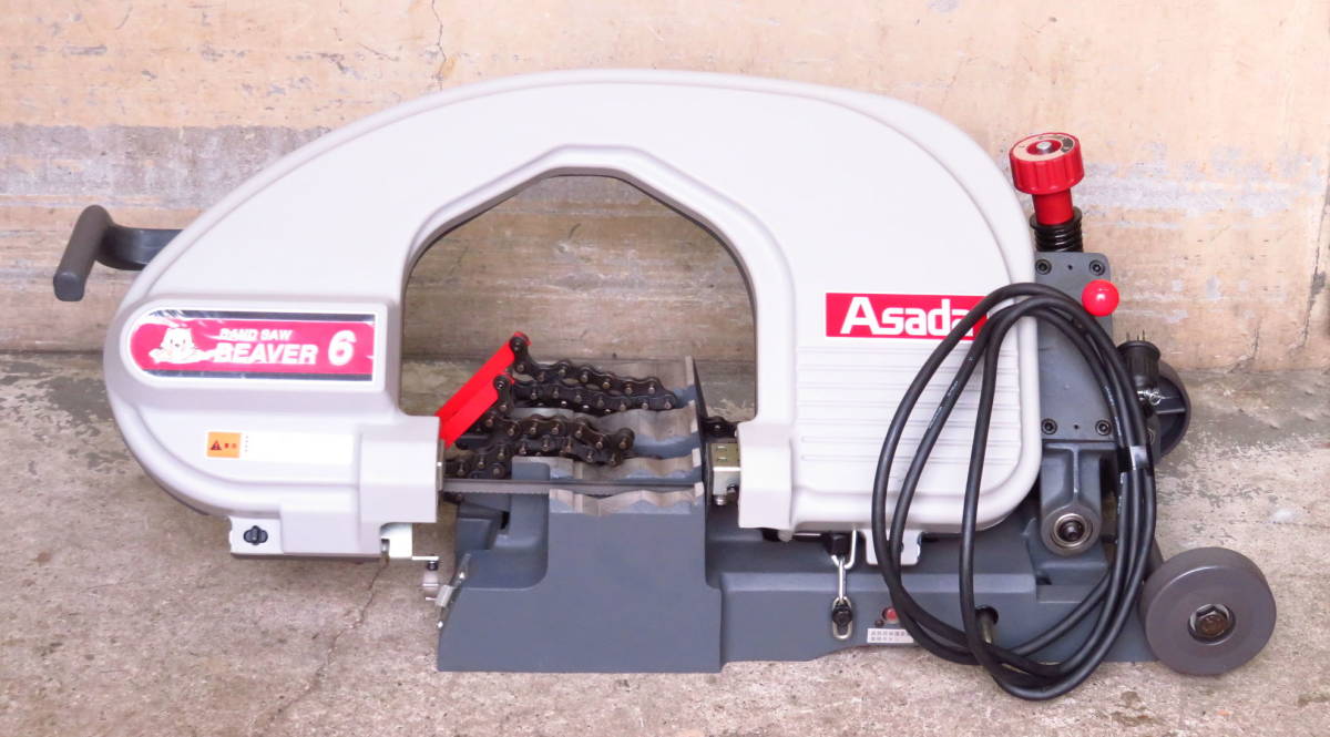 人気定番，得価 アサダ バンドソー ビーバー6 品 / Asada BAND SAW BEAVER6 ポータブル切断機(メタルソー、バンドソー)｜売買されたオークション情報、yahooの商品情報をアーカイブ公開 - オークファン 鉄工用