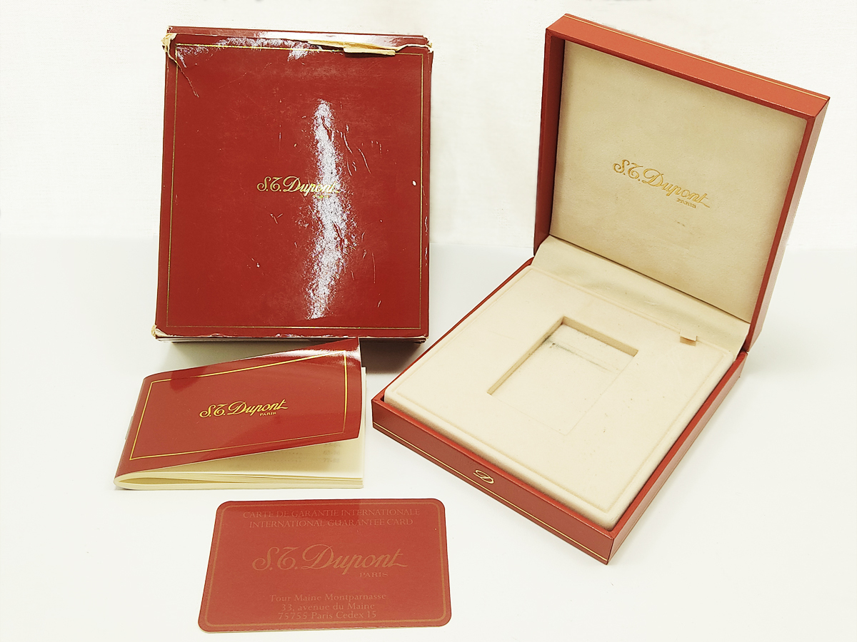 ☆1円スタート S.T.Dupont デュポン ライン2 モンパルナス ガス 