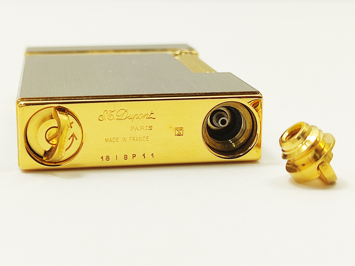 ☆1円スタート S.T.Dupont デュポン ライン2 モンパルナス ガス 