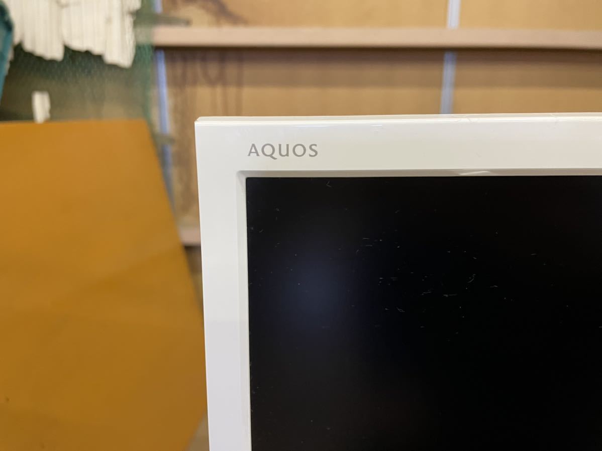 s0105-2 SHARP AQUOS 液晶 カラーテレビ LC-22K30 22型 2016年製 動作確認