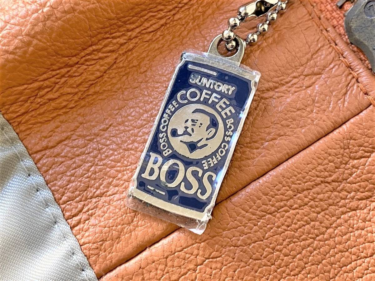 希少! 非売品 未使用 極暖! SUNTORY BOSS 15周年 ボスジャン 立体 