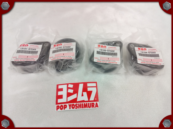 【専用出品】 ○未使用品○ヨシムラ インシュレーターラバー4気筒セット(750RK)○[S