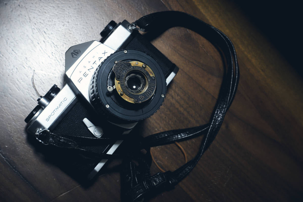 ベス単フード外し M42マウント改造 vest pocket kodak レンズ 一眼