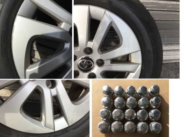 プリウス トヨタ ZVW50 プリウスZVW50 純正アルミホイールタイヤセット 15インチ 純正（タイヤ・ホイールセット｜タイヤ・ホイール 0 純正アルミホイール 195-65R15 TOYOTA | 純正 195&frasl;65R15 4本セット 公式通販