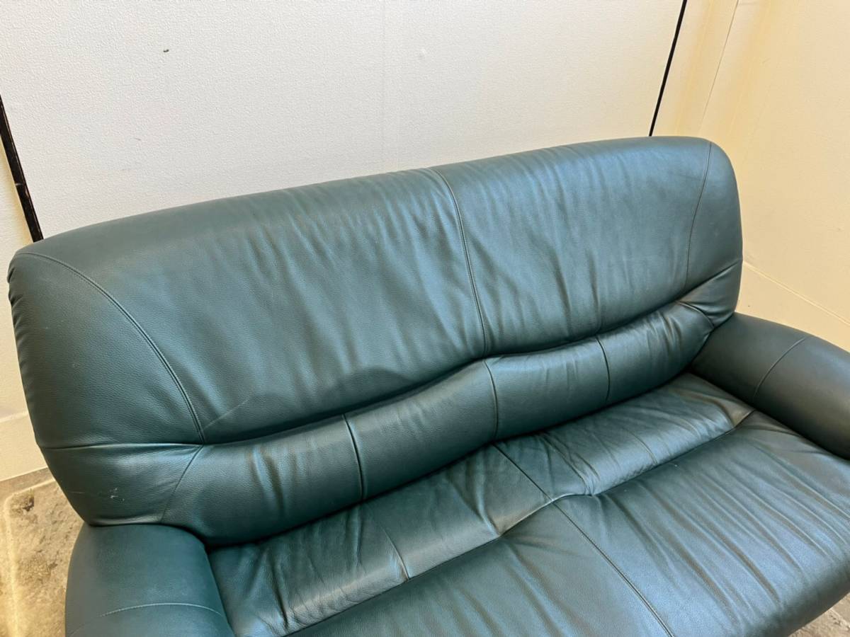 □カリモク家具 karimoku Chitano チターノ 本革 レザー 2シーター 2人 