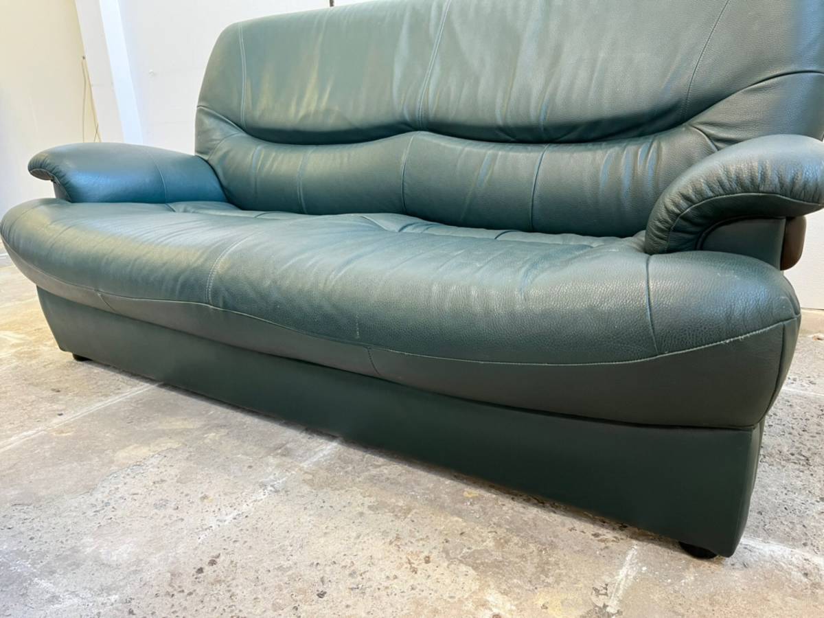 □カリモク家具 karimoku Chitano チターノ 本革 レザー 2シーター 2人 