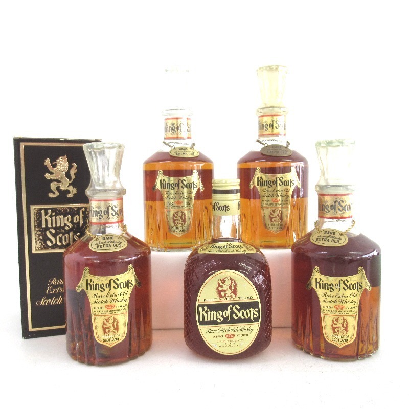 キングオブスコッツ 5本セット 750/760ml