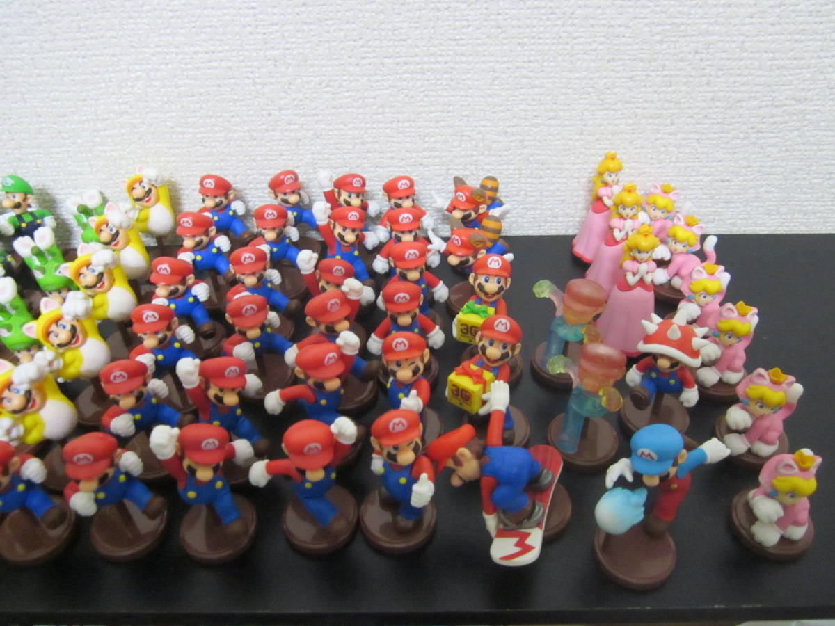 スーパーマリオ チョコエッグ 【超大量318個】中古開封、組み立て済品 