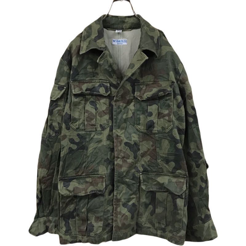 YJ1564 UR ポーランド軍 WYBRZEZE シャツジャケット ミリタリー 