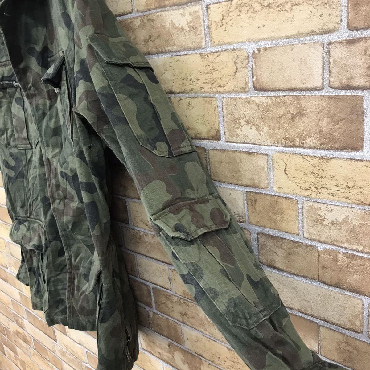 YJ1564 UR ポーランド軍 WYBRZEZE シャツジャケット ミリタリー 