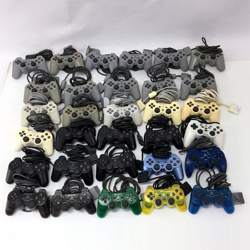 激安大特価，お買い得】 【中古】PS PS2 コントローラー 31点セット