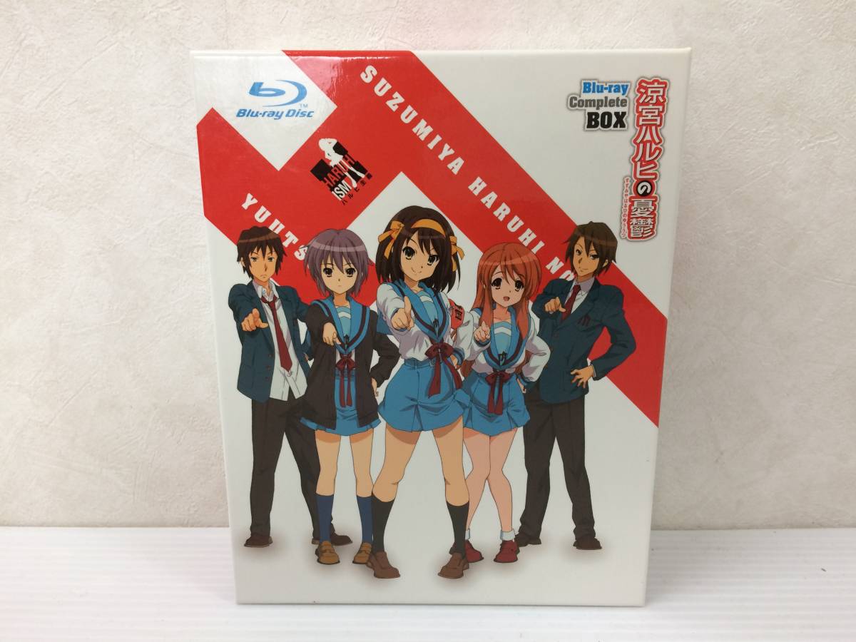 涼宮ハルヒの憂鬱 ブルーレイ コンプリート BOX [Blu-ray] 中古品