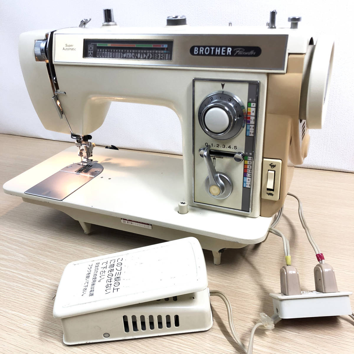 BROTHER ブラザー ペースセッター ZZ2-B711A レトロ 電動ミシン ハンド 