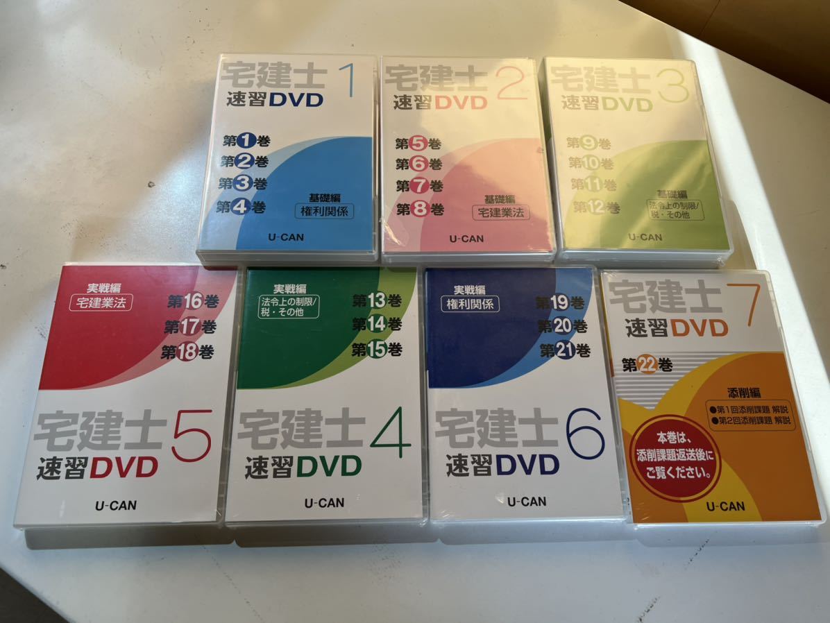 ユーキャン 宅建士 DVD &テキスト 受かりたいなら ユーキャン宅建士