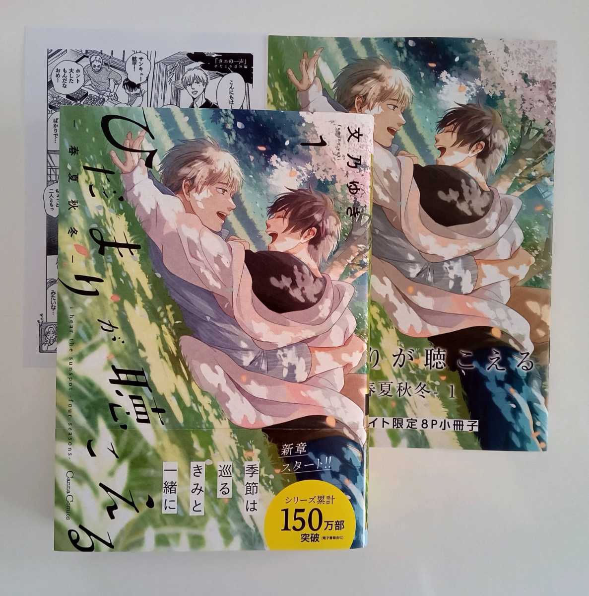 超歓迎】 ひだまりが聴こえる―春夏秋冬―1 漫画 bl 初版