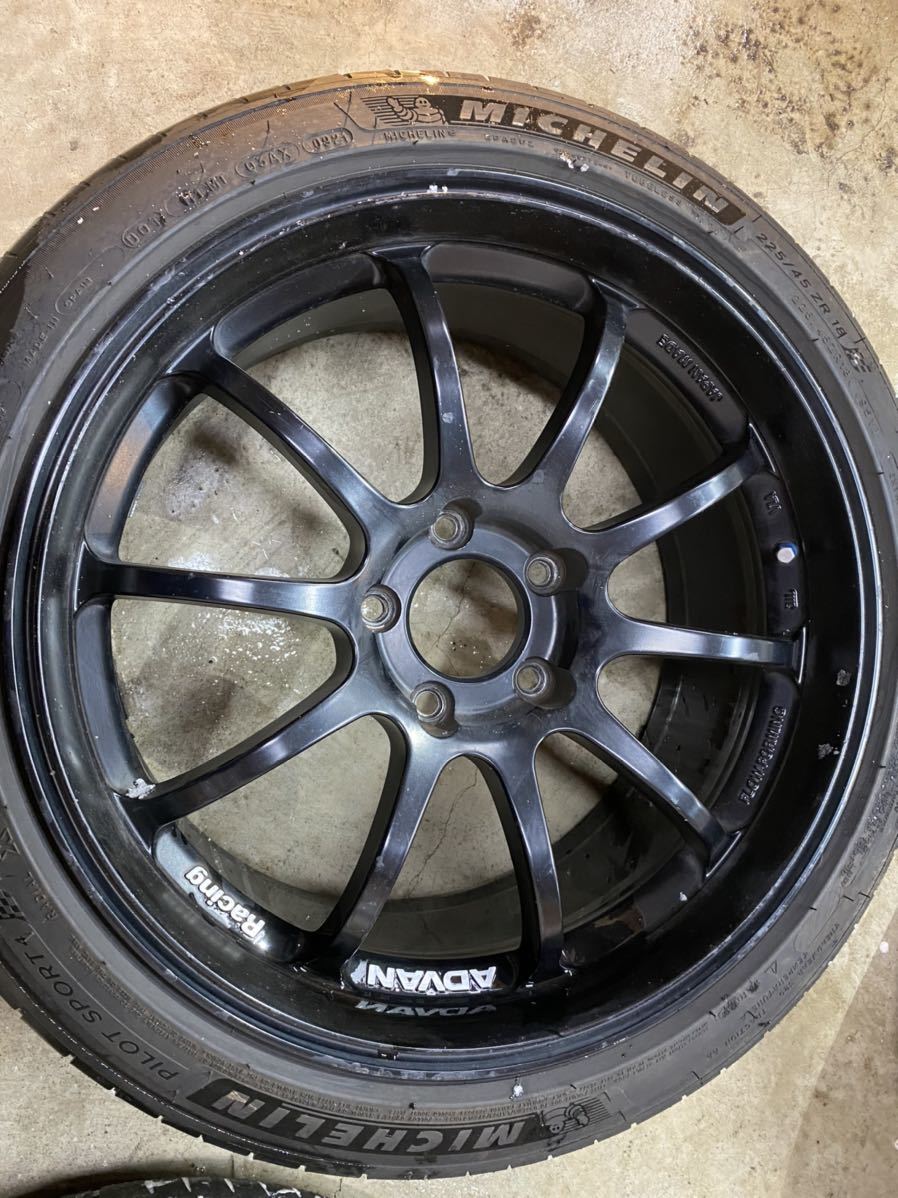 ADVAN RACNG RS-D 19インチ 114.3-5H Z33 34等に ADVAN Racing RS-DF -