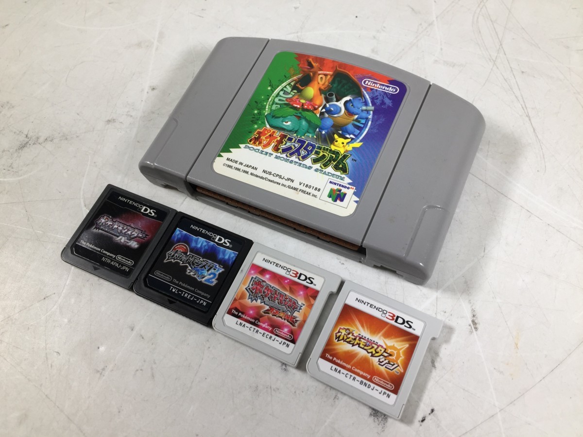 ♪△【Nintendo ニンテンドー】3DS/DS/64 ポケットモンスターシリーズ
