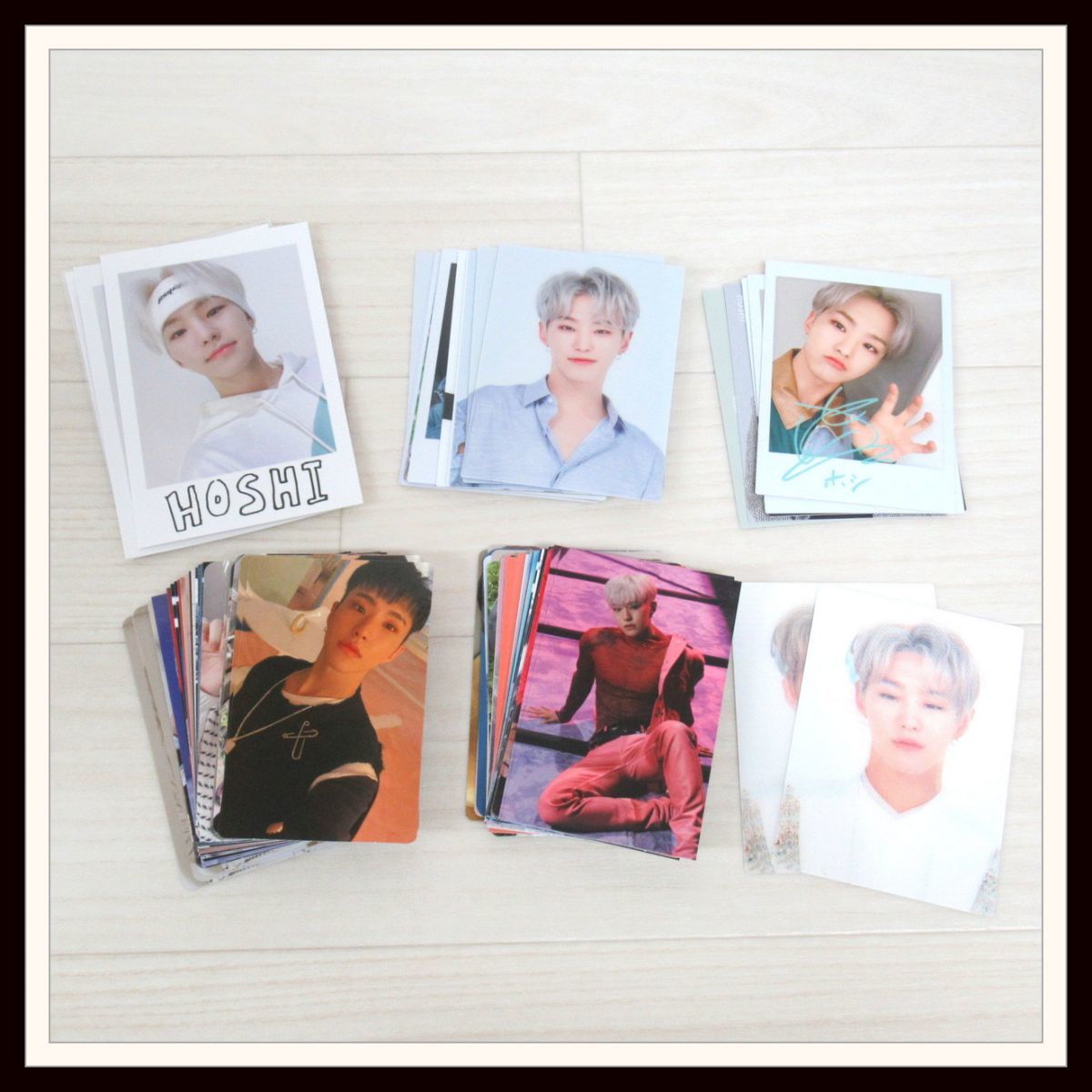 SEVENTEEN ホシ HOSHI のみ トレカ フォトカード80枚以上セット spider 