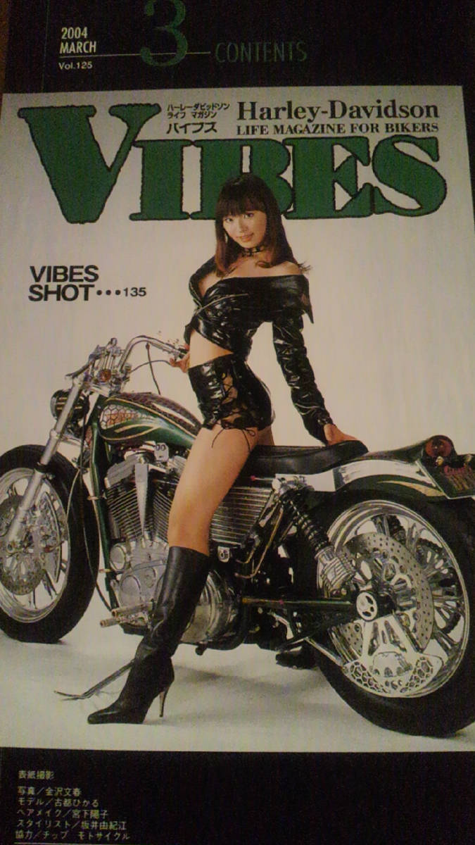 Vibes バイブズ 04年 3月 Vol 125 古都ひかる オートバイ一般 売買されたオークション情報 Yahooの商品情報をアーカイブ公開 オークファン Aucfan Com