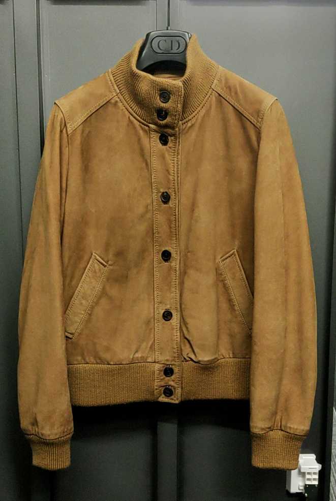 貴重な本人期】2004AW Maison Martin Margielaカウレザーブルゾン 